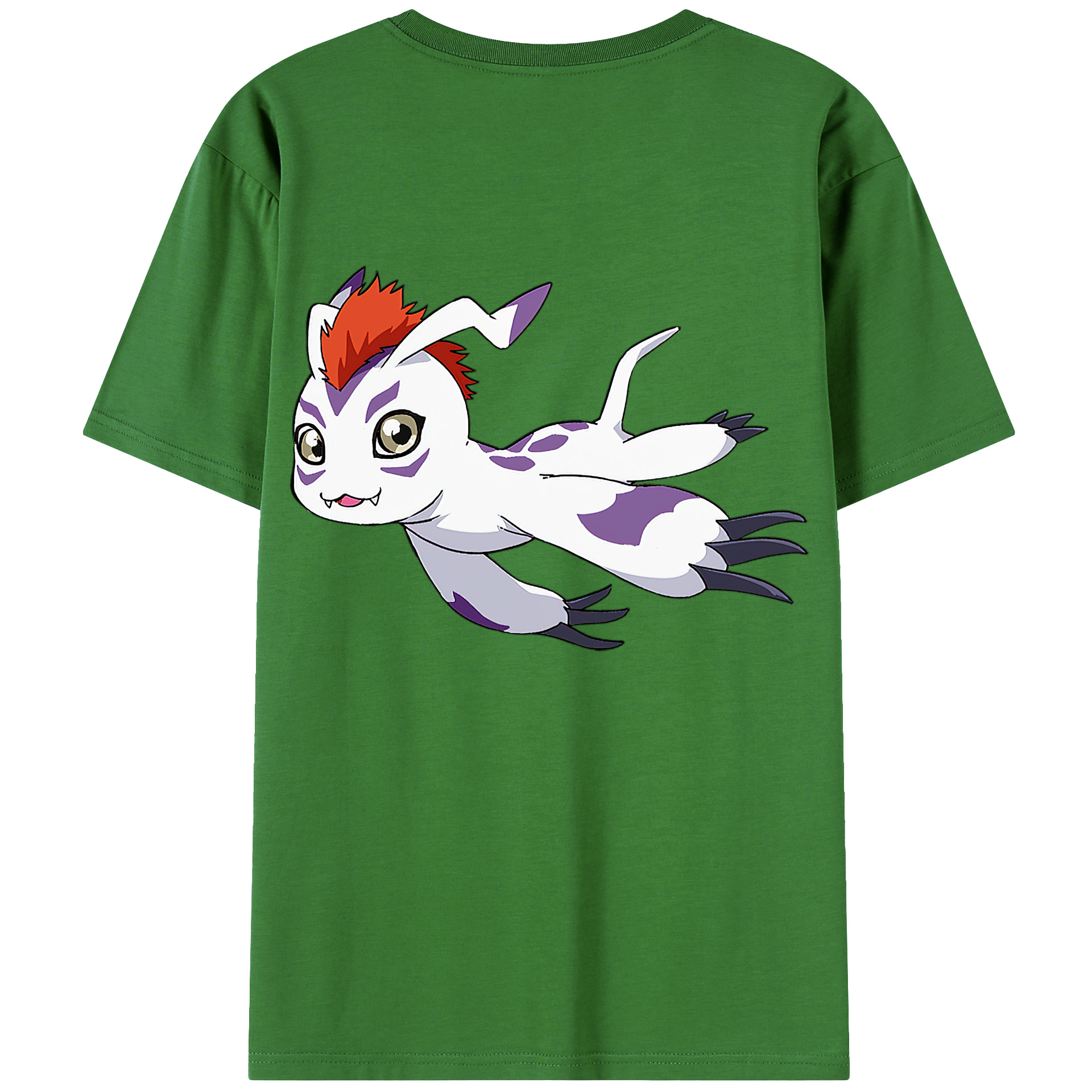 （画像用） Digimon デジタルモンスター/デジモン レディース半袖Tシャツ(バックプリント)